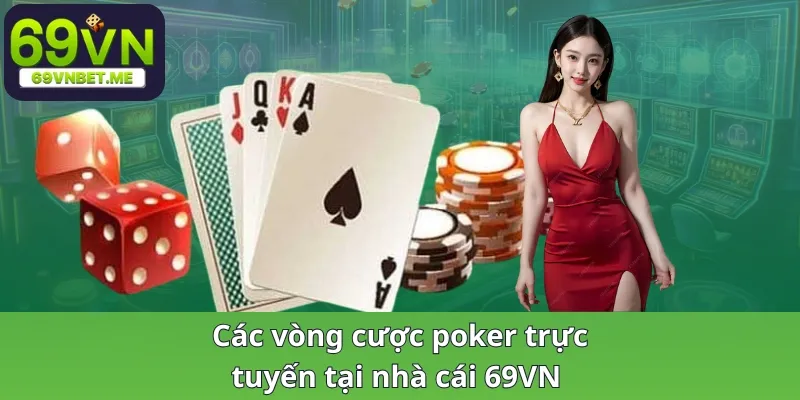 Các vòng cược poker trực tuyến 